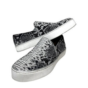 Stuart Weitzman Nuggets Snake Print Slip-On Size 9